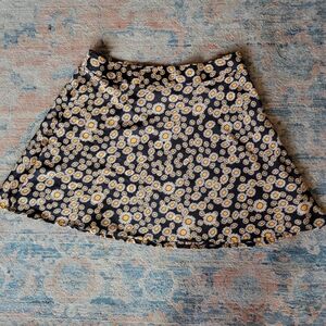 Floral, satin Free People skirt